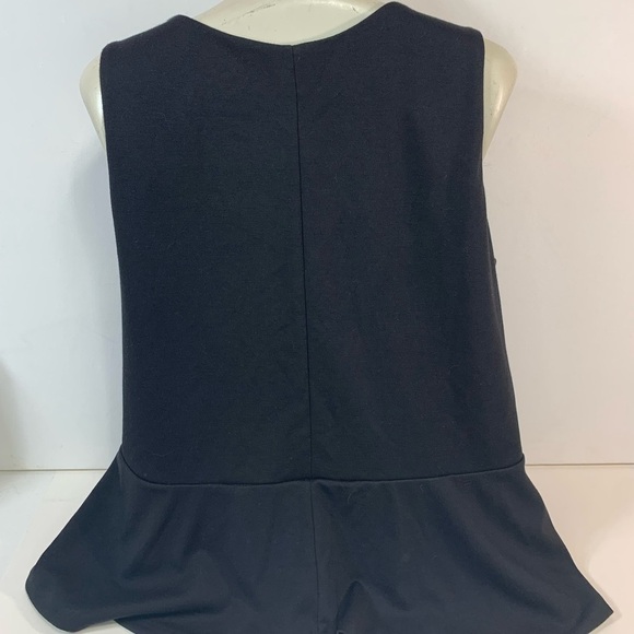 Lane Bryant Black Sleeveless Blouse - Picture 3 of 4